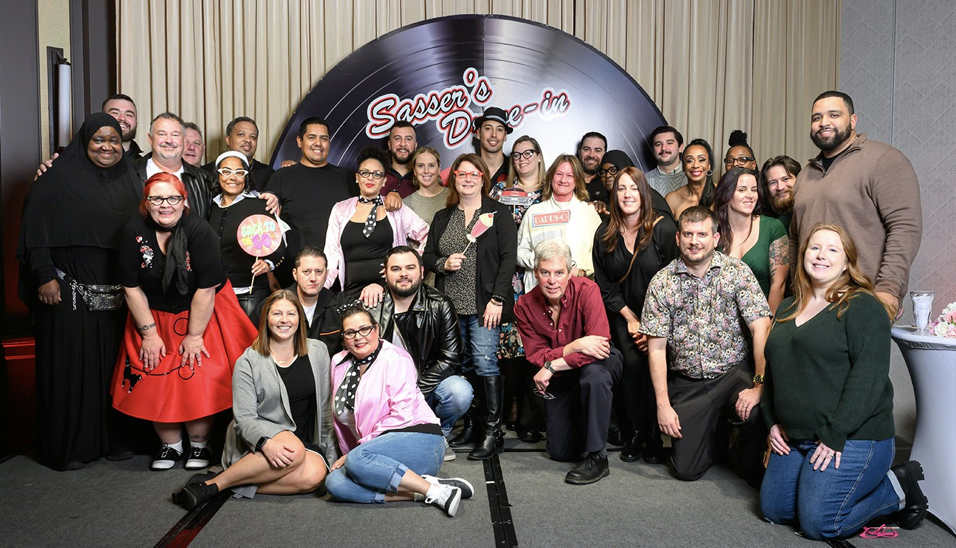 Sasser employees enjoy an annual holiday celebration every year celebrating our commitment to family!
