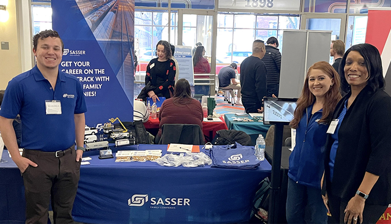 Through attending various job fairs this year, Sasser continues to bring in new talent and growth.