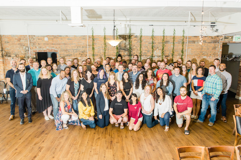 Passageways employees at our summer 2019 all-hands meeting. 