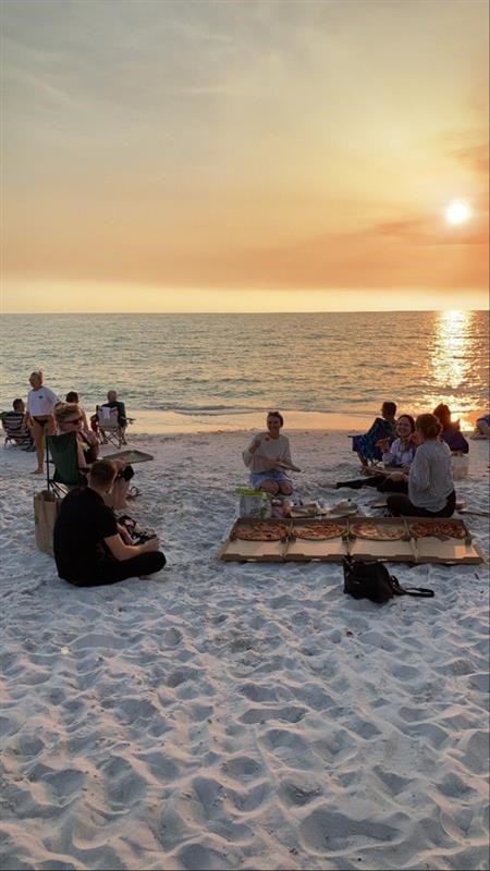 Farewell Beach Picnic Send Of For Our Intern