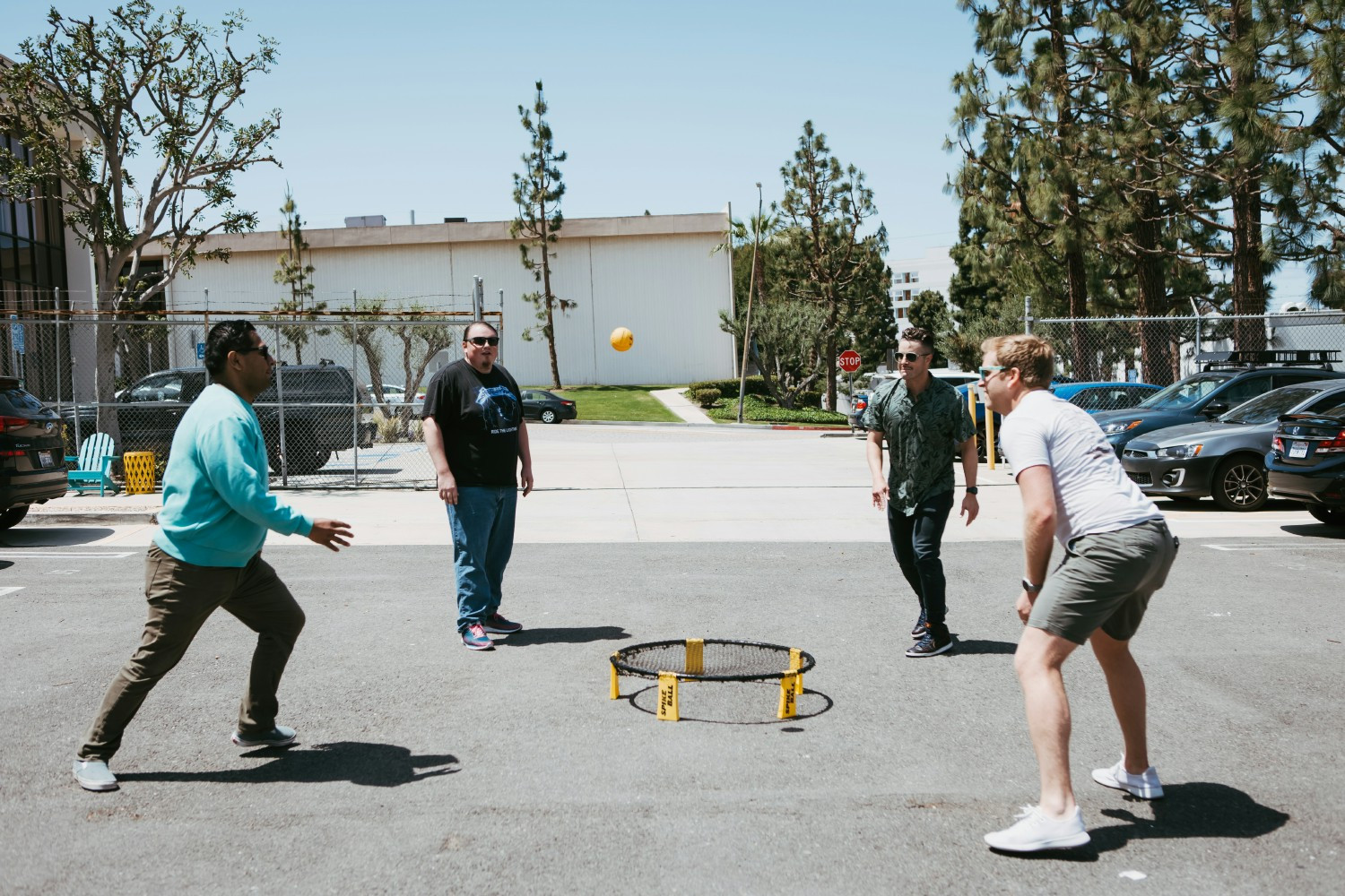 work hard play hard at goodr HQ