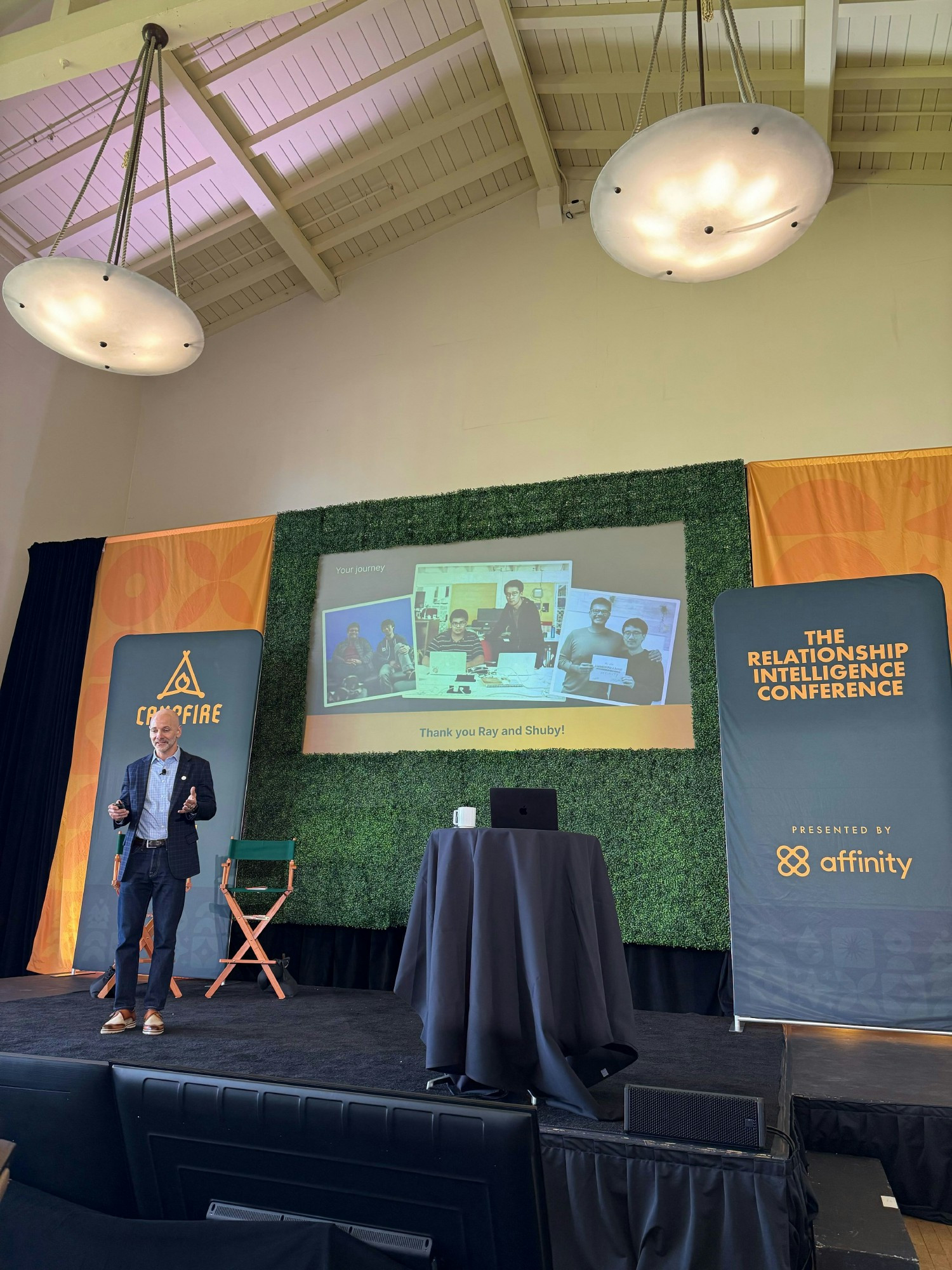CEO, Ken Fine, at annual Campfire Conference