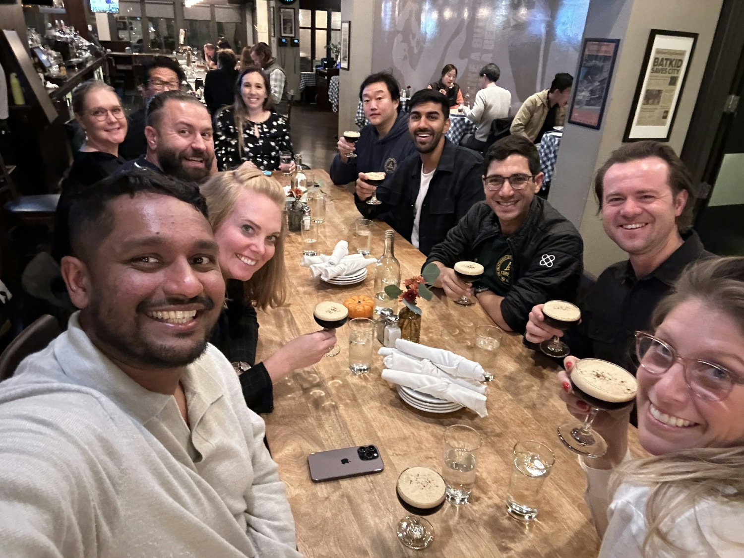 Team dinner