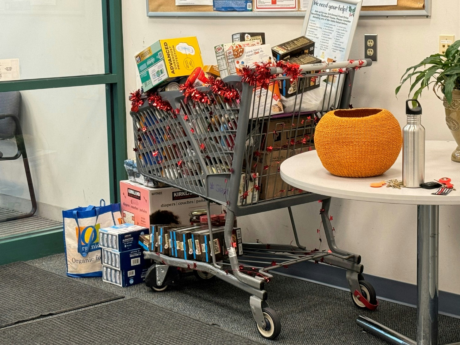 Food Drive donations
