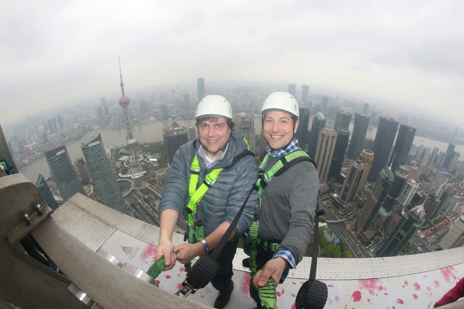 Adventurous team bonding in China!