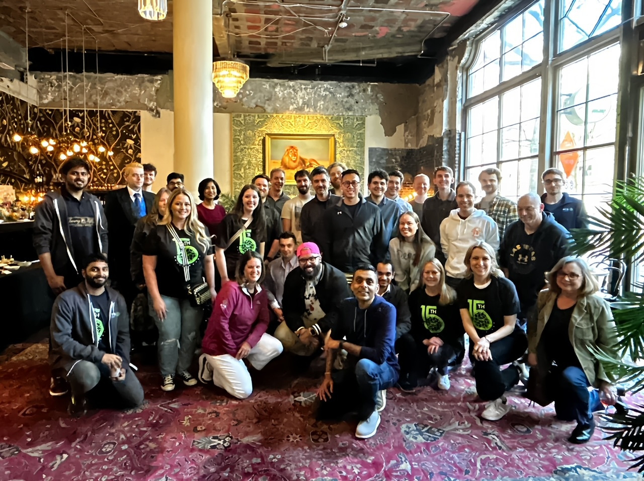 RTS celebrated its 15th anniversary in early 2025. The whole team celebrated together playing indoor mini golf.