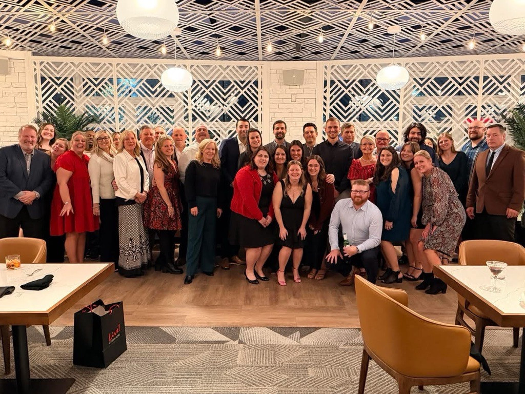 Our holiday party dinner 