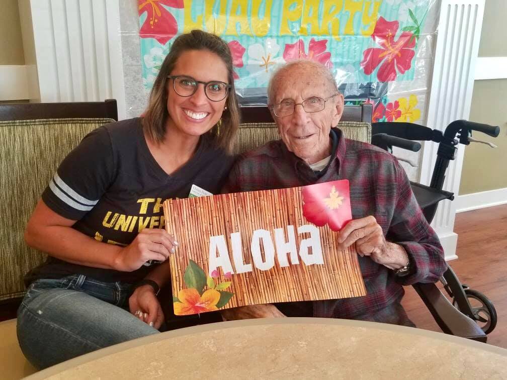 Aloha from Chelsea, a marketing director, and one of our residents.