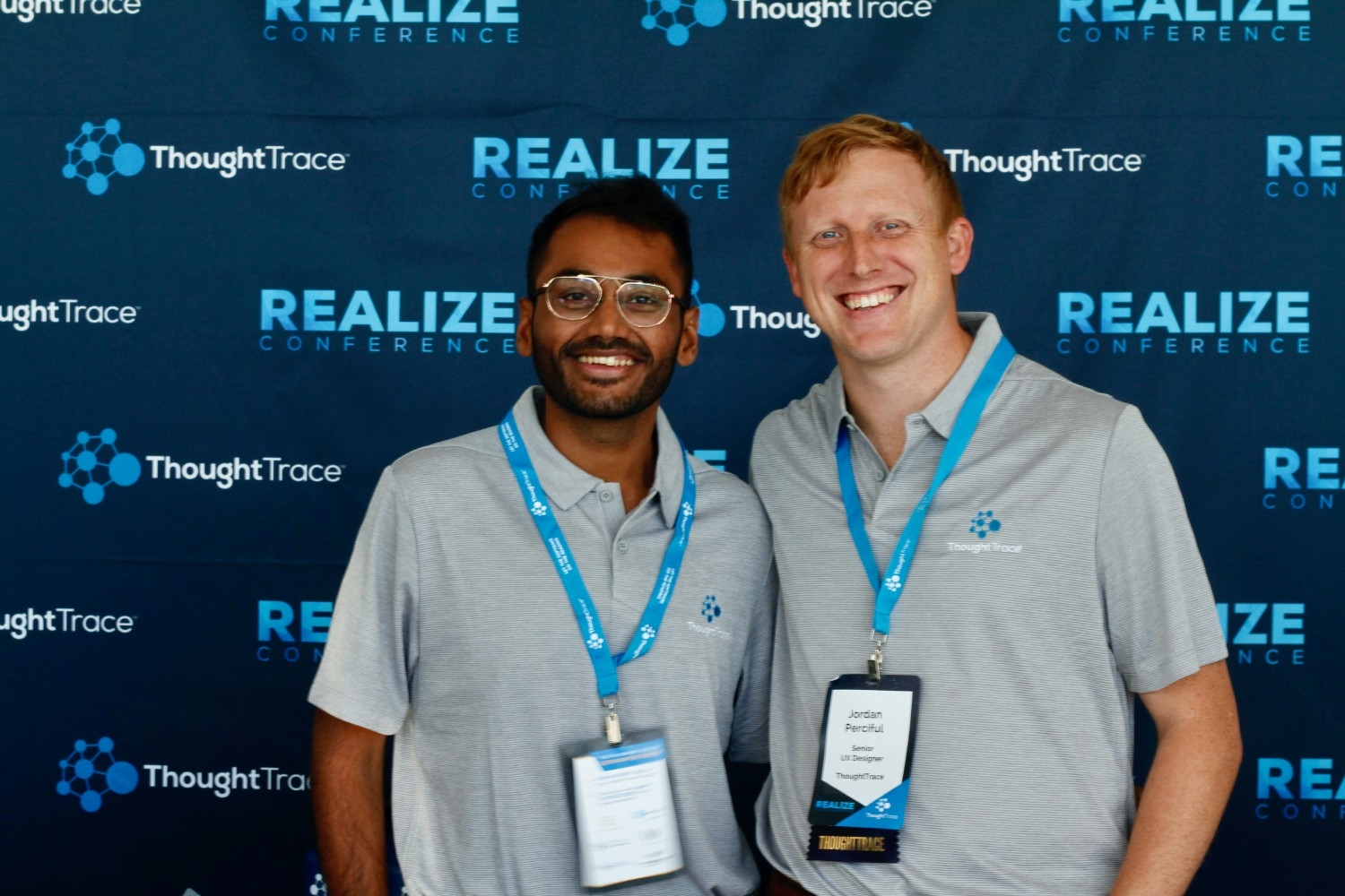 Members of our development team at our annual REALIZE Conference in-between the impressive product showcase sessions!