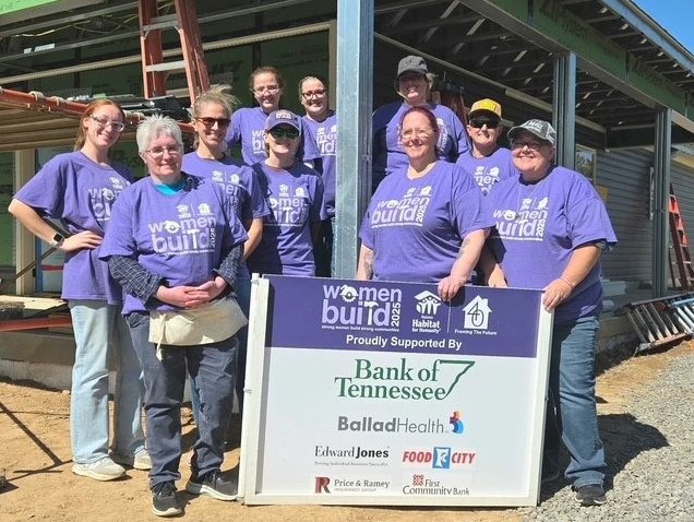 Members of the Food City Empower group participated in the 2025 Women Build with Habitat for Humanity. 