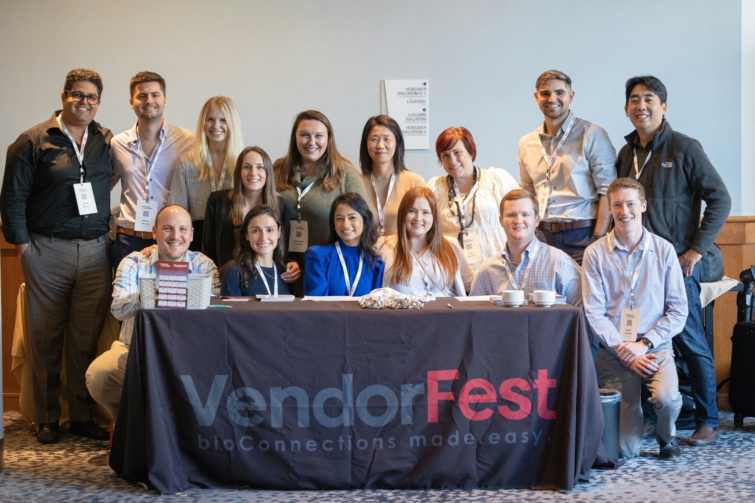 Sanguine Biosciences very own trade show - VendorFest - in Boston last Fall