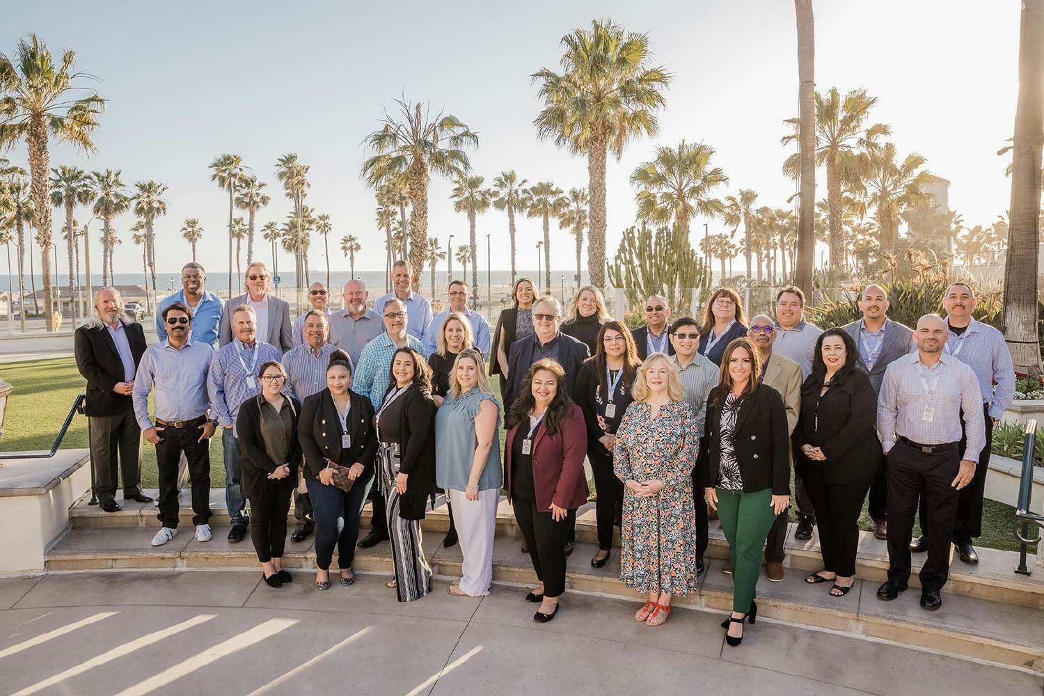 Huntington Beach, CA: With no physical offices, we meet throughout the year to build connections and have fun. 