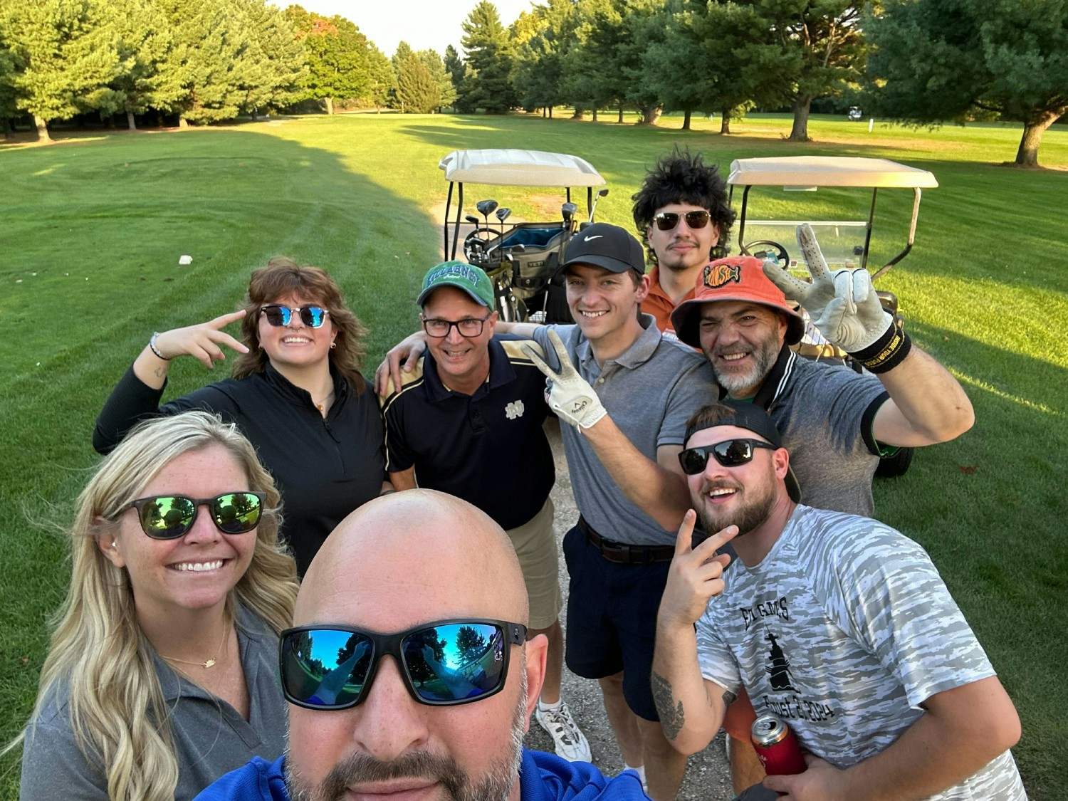 Company golf outing