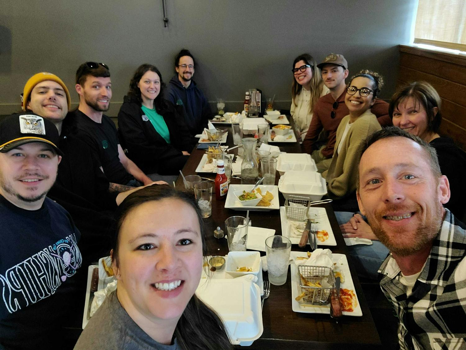 Team lunch outing!