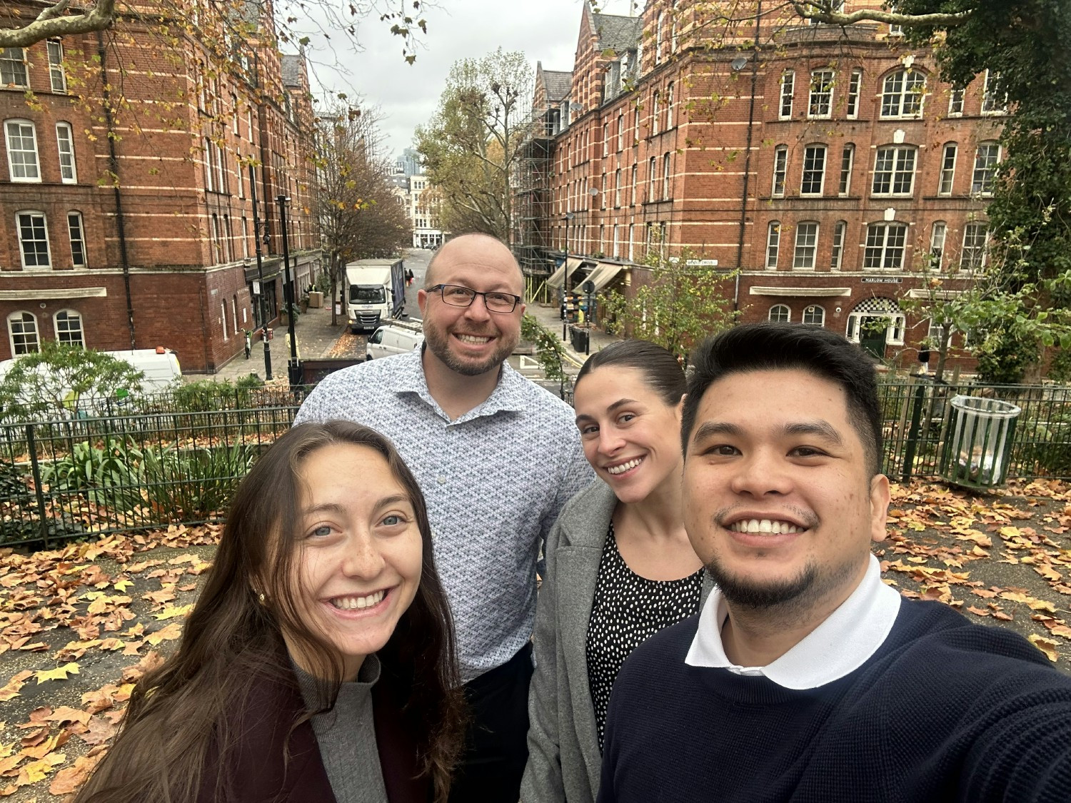 Bandmates traveling together