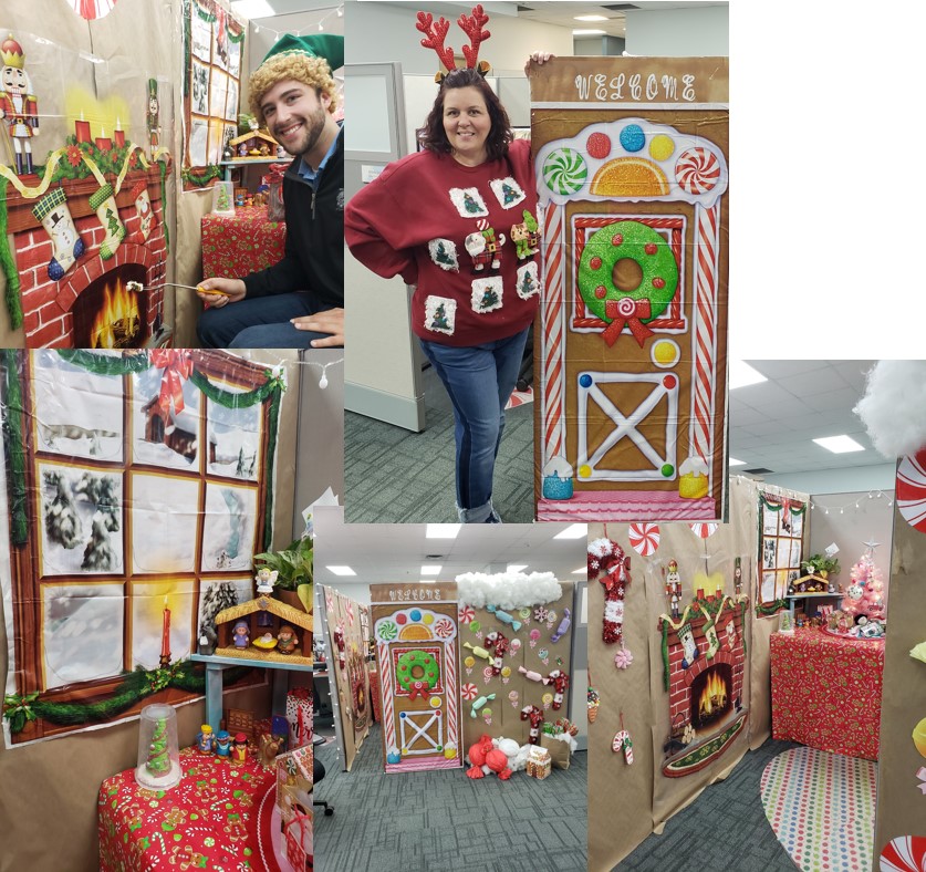 Annual Holiday Decorate Your Desk Winners!