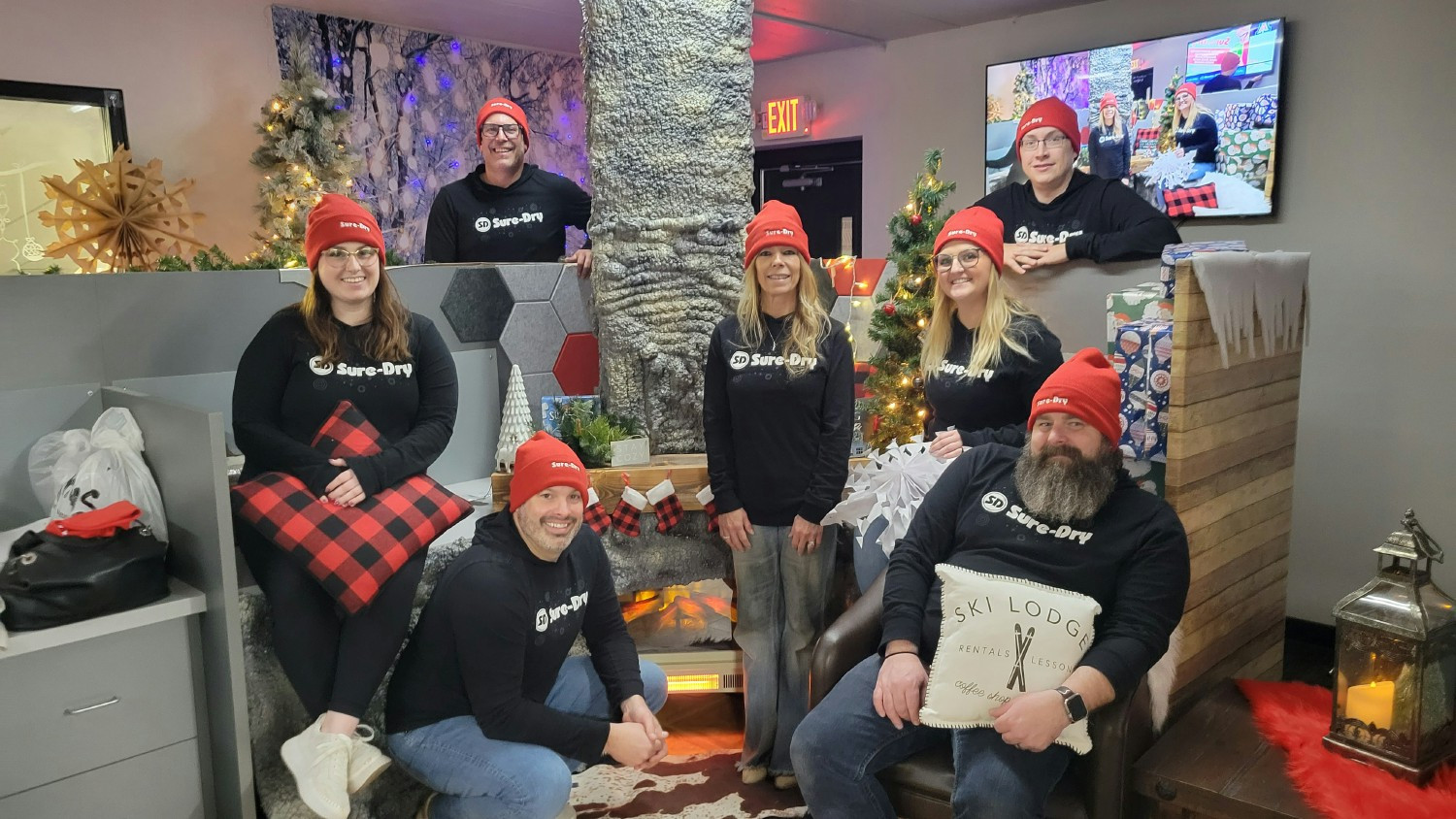 Office Christmas decorating contest