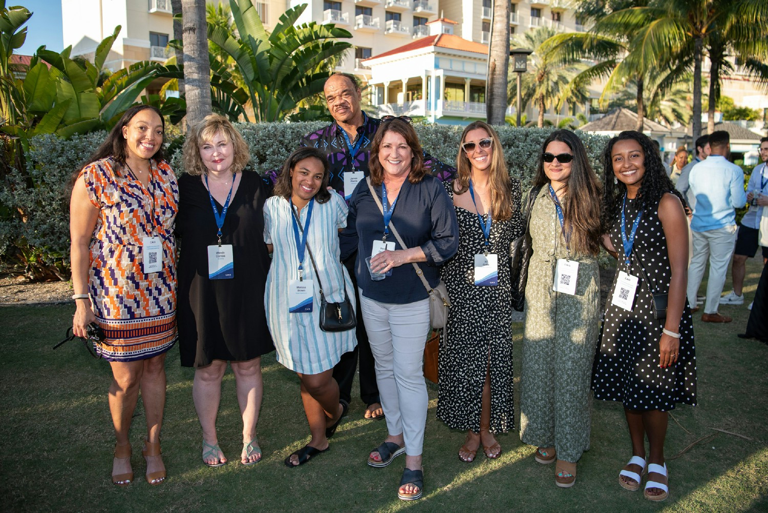 Bonding with colleagues at the CAIS Offsite Welcome Dinner