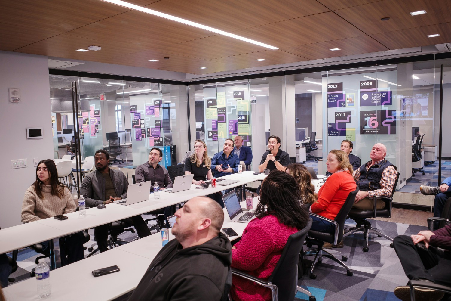 iTechians from across the country gather to enjoy an evening together celebrating the holiday season.