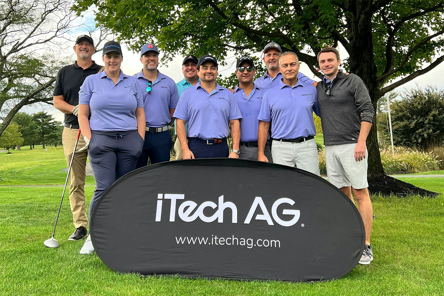 Itechians golf for a good cause, in support of a local charity helping abused children.