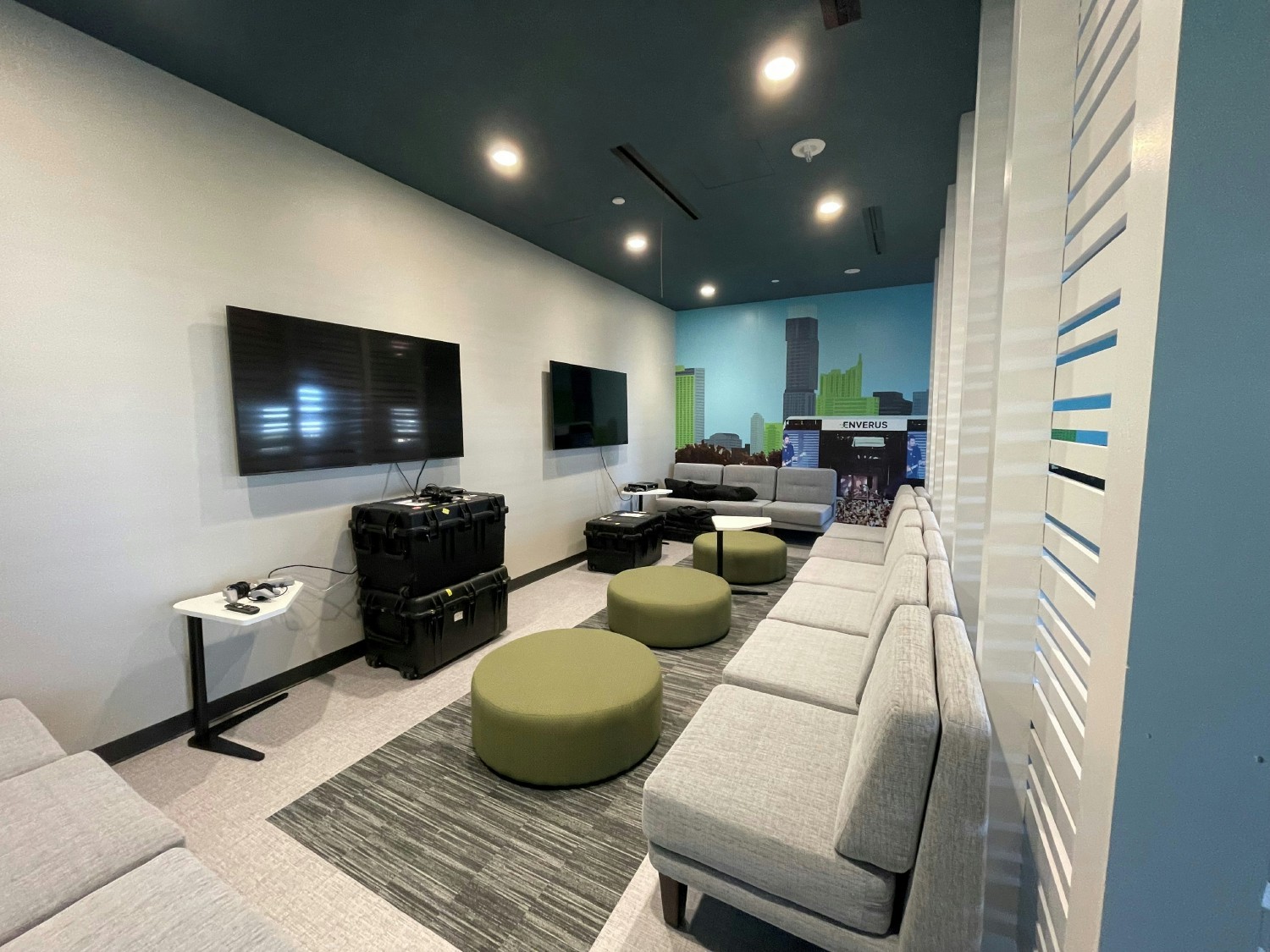 Austin Headquarters game room