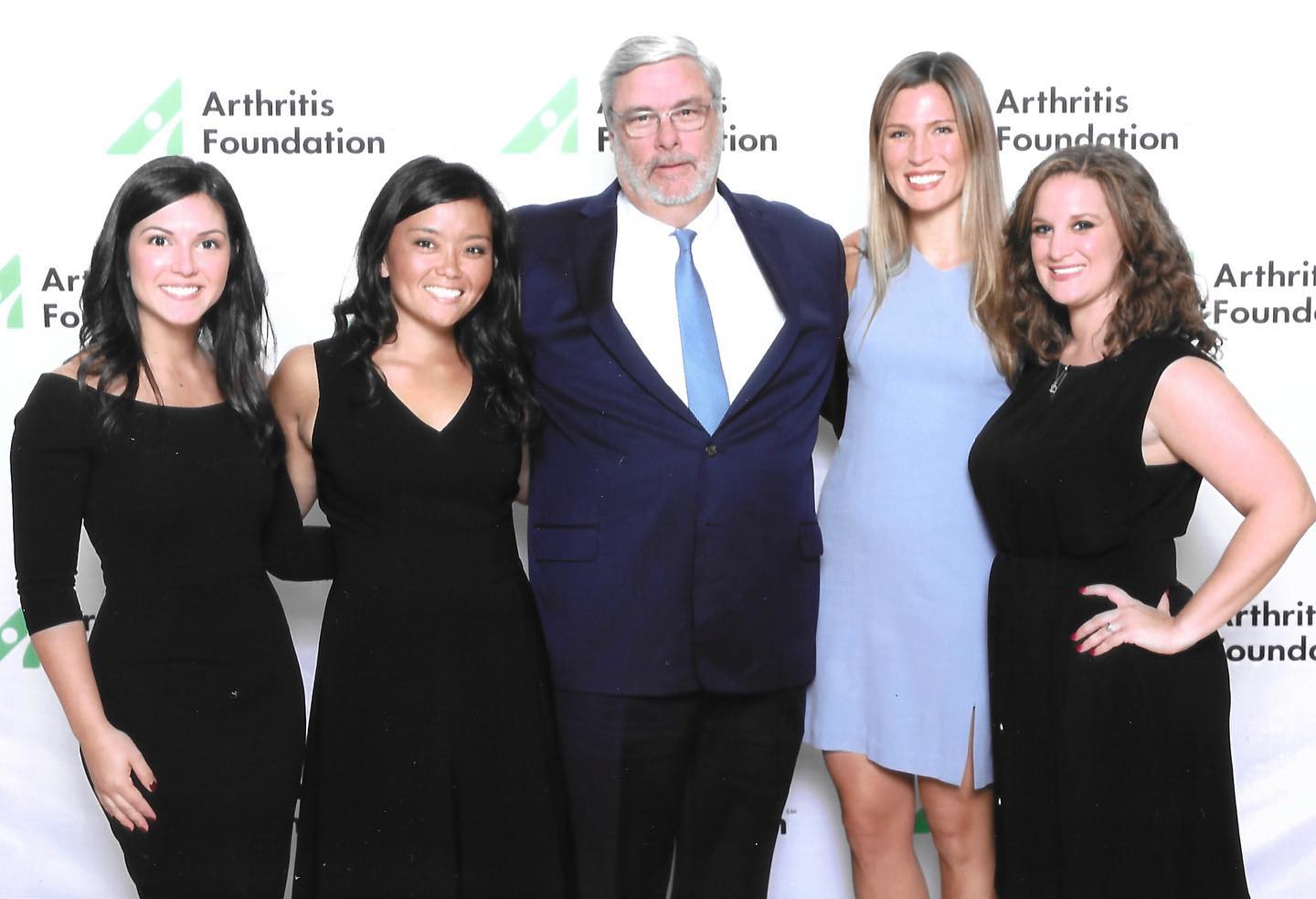 2019 Arthritis Foundation Evening of Honors with Caitlin Coriddi, Beth Pelletier, Mike Sportini, Brianne O'Connor, and Christina Gioeli