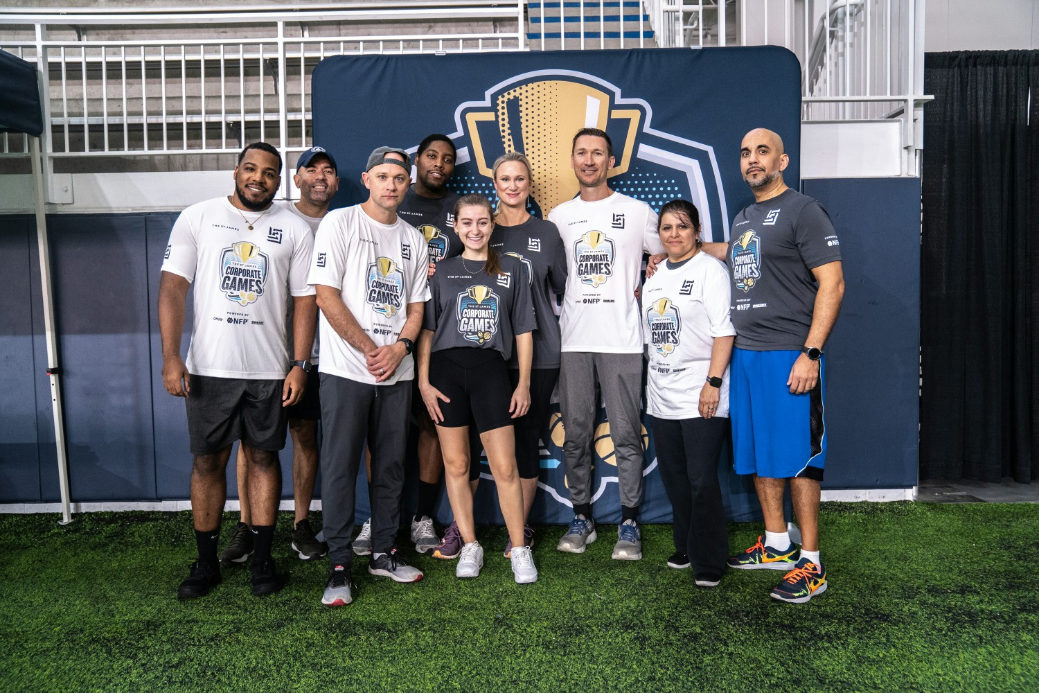 Avint LLC participating in the The St. James Games.