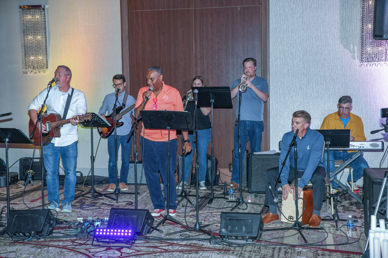 The IPA staff band, The Hall Monitors, performed at the President's reception during the October 2024 Conference.