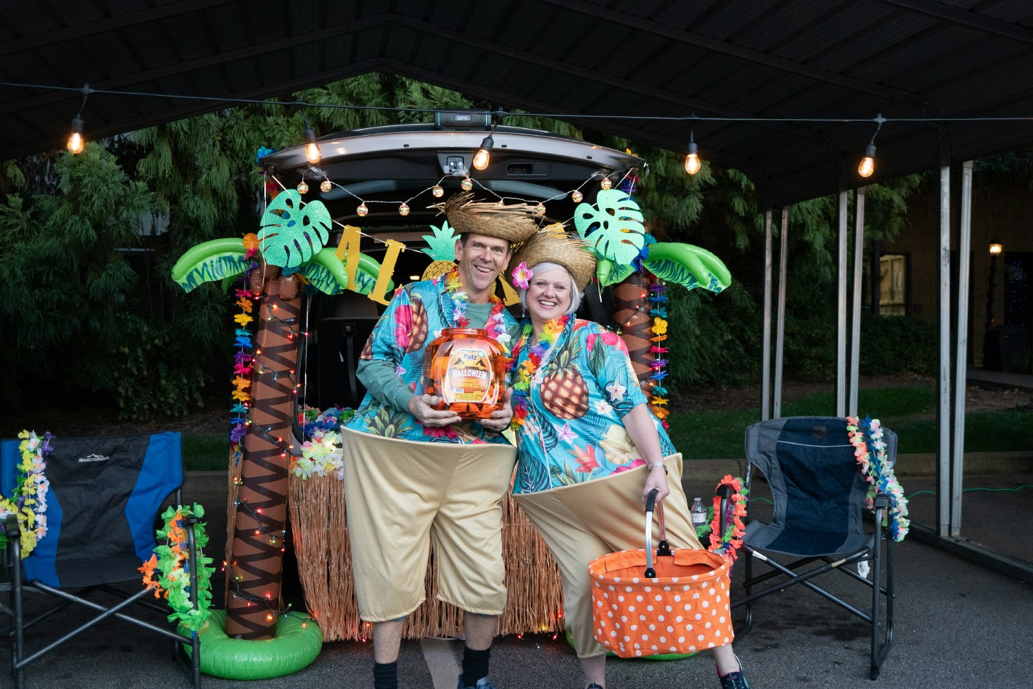 At our annual Trunk or Treat, employees go all out to create a fun experience for our families. It is one of the many
