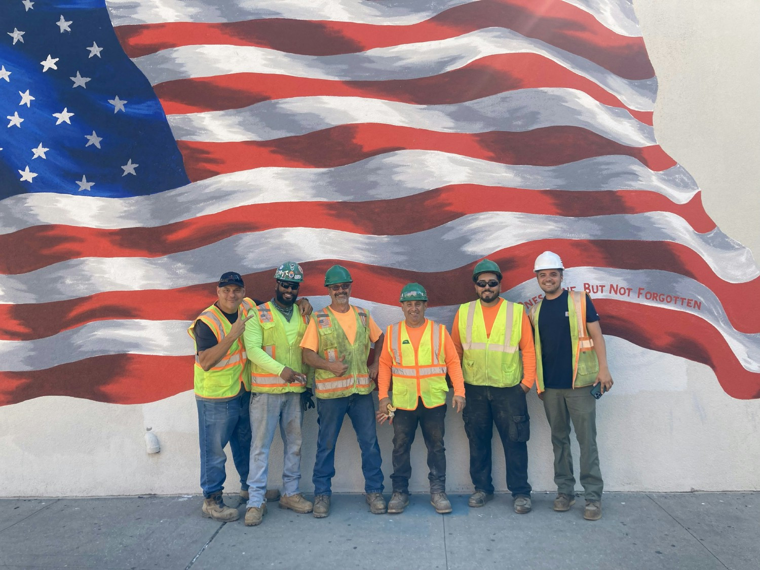 A C.A.C. crew honors those lost during 9/11.