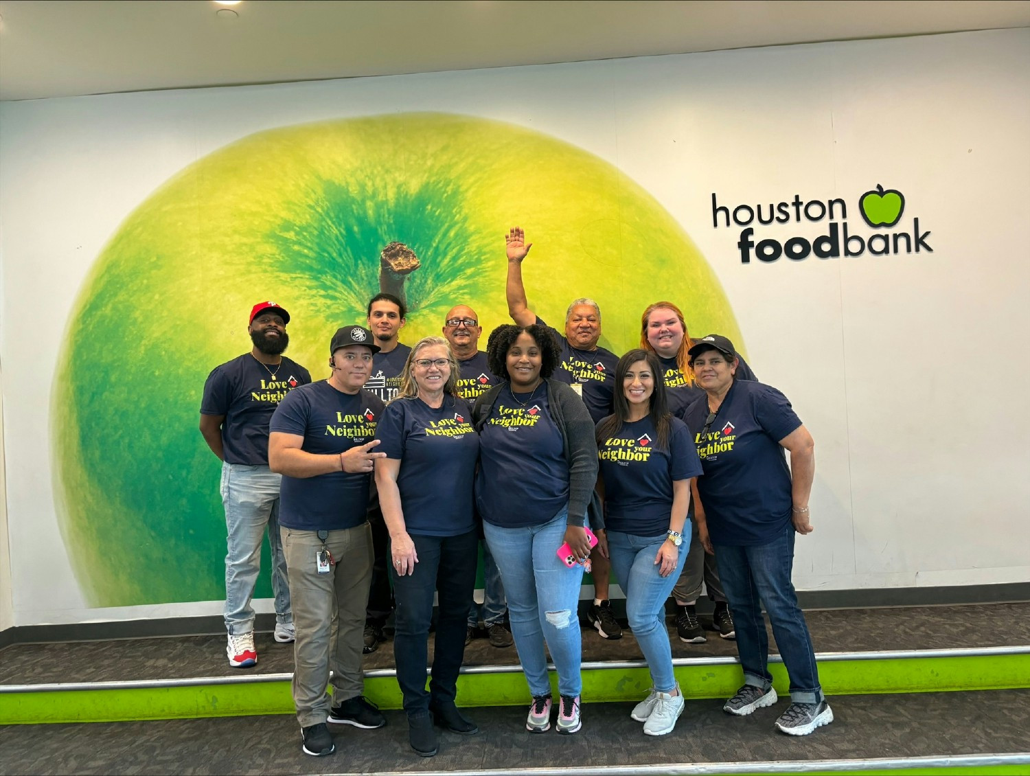 Hilltoppers are always looking for ways to love our neighbor, like this crew volunteering time at a local food bank.
