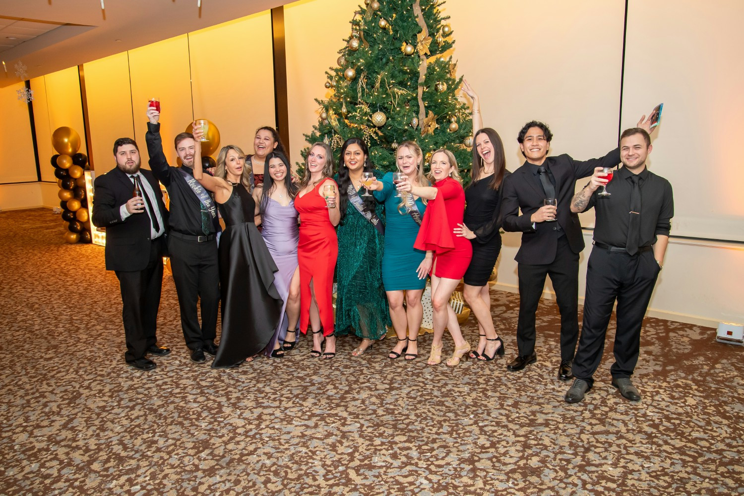 Some team members at our annual holiday party!