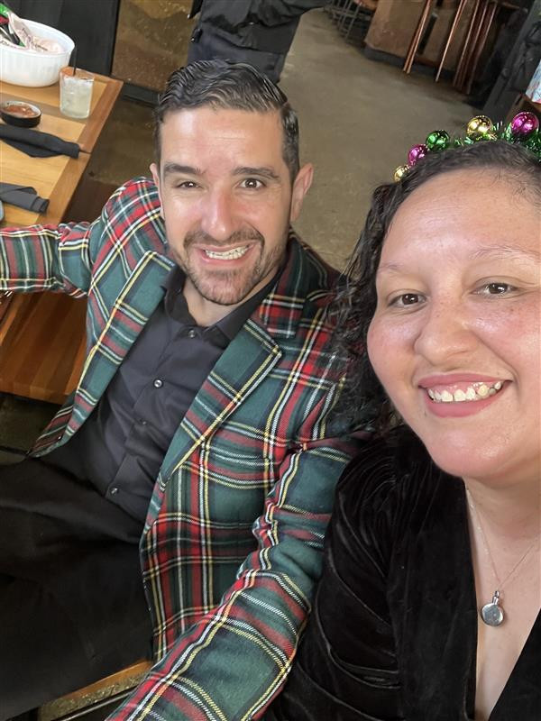 CEO, Anthony A. Luna and Residential On-Site Manager, Hilda Centeno.