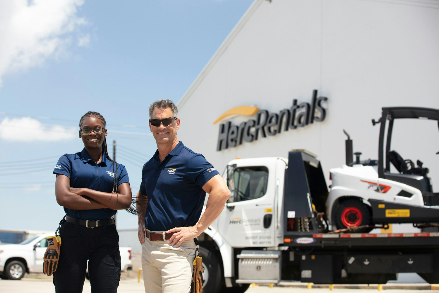 At Herc Rentals, our purpose is to equip customers and communities to build a brighter future. 