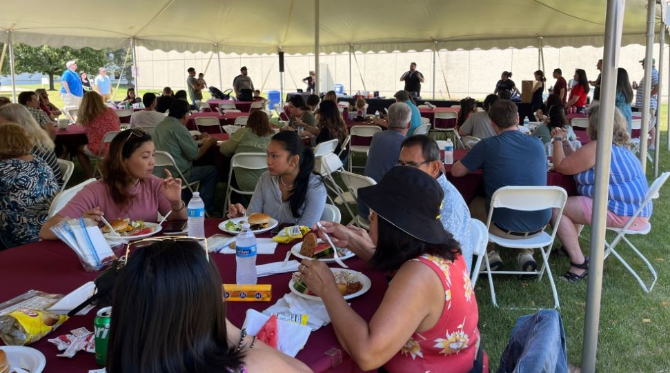 RWMIC hosts an annual Summer Family Picnic including lunch, games, and raffle prizes.
