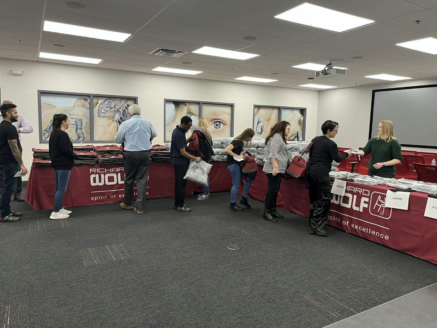 RWMIC celebrates employees with events and gifts on Employee Appreciation Day and during the holiday season.