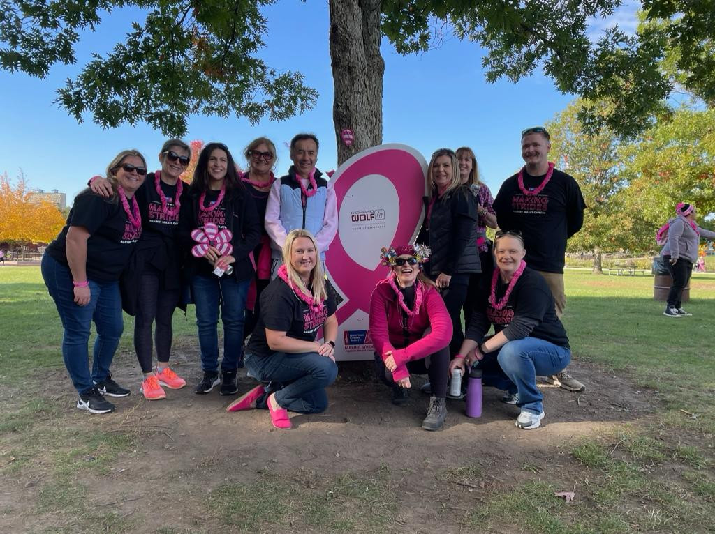 RWMIC is committed to giving back to our community by attending events such as the Making Strides Breast Cancer Walk.