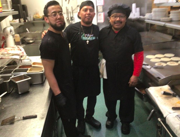 Chefs in action