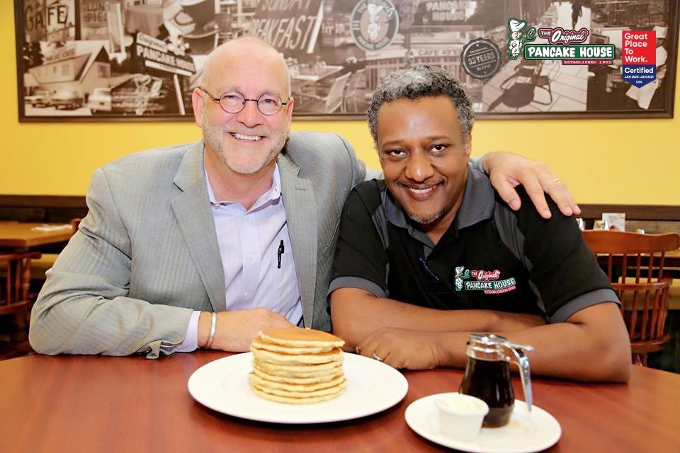 The Owners of The Original Pancake House DFW
Mark Davis Bailey and Jonathan Seyoum