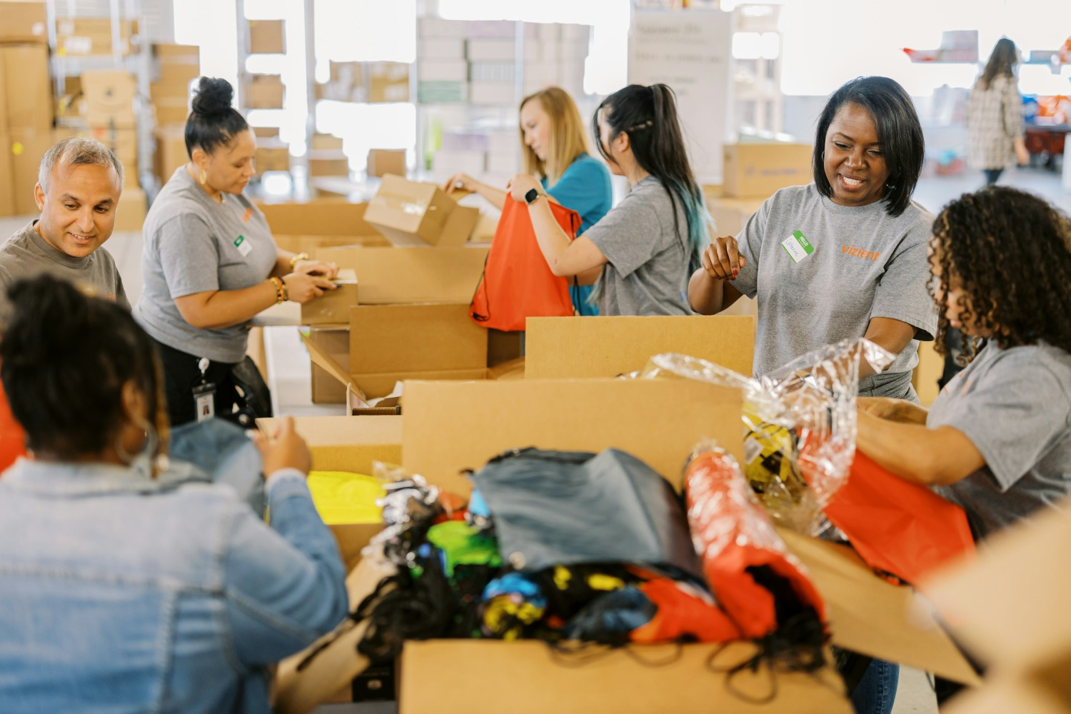 Being purposeful by participating in the Vizient annual volunteer day