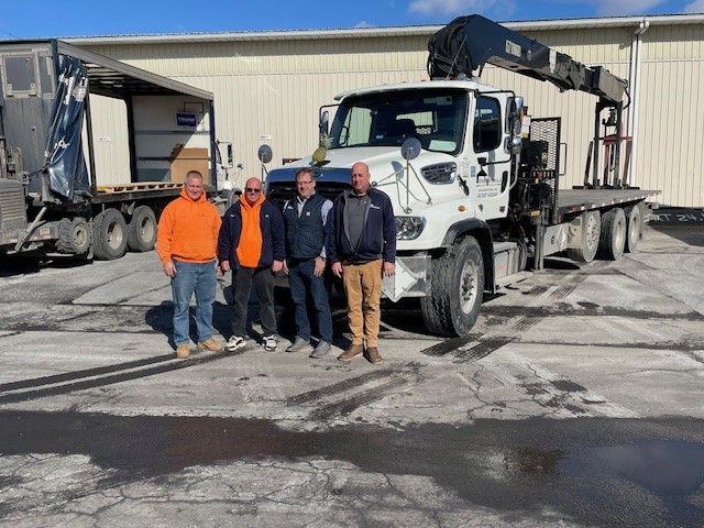 111 years of service between 4 Scranton Employees.  All of them started in delivery operations.