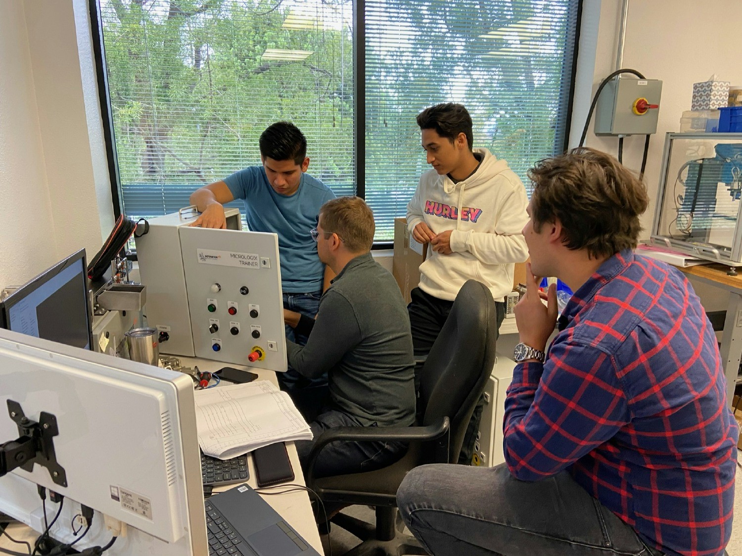 Mentoring newer engineers in the San Diego office.