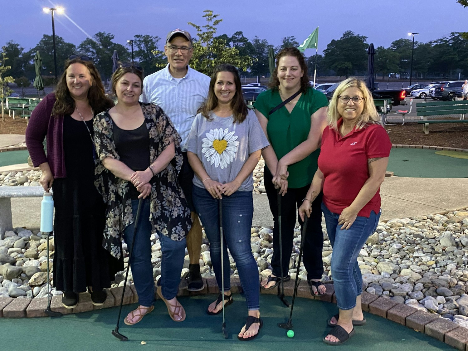 Annual team mini golf outing!