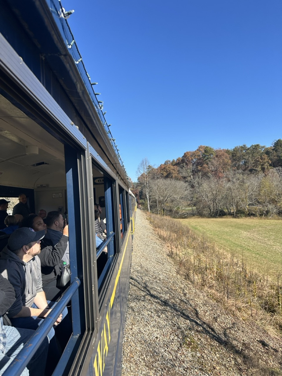 Some more Team Members on our train adventure to celebrate making Fortune best small and medium retail workplace list. 