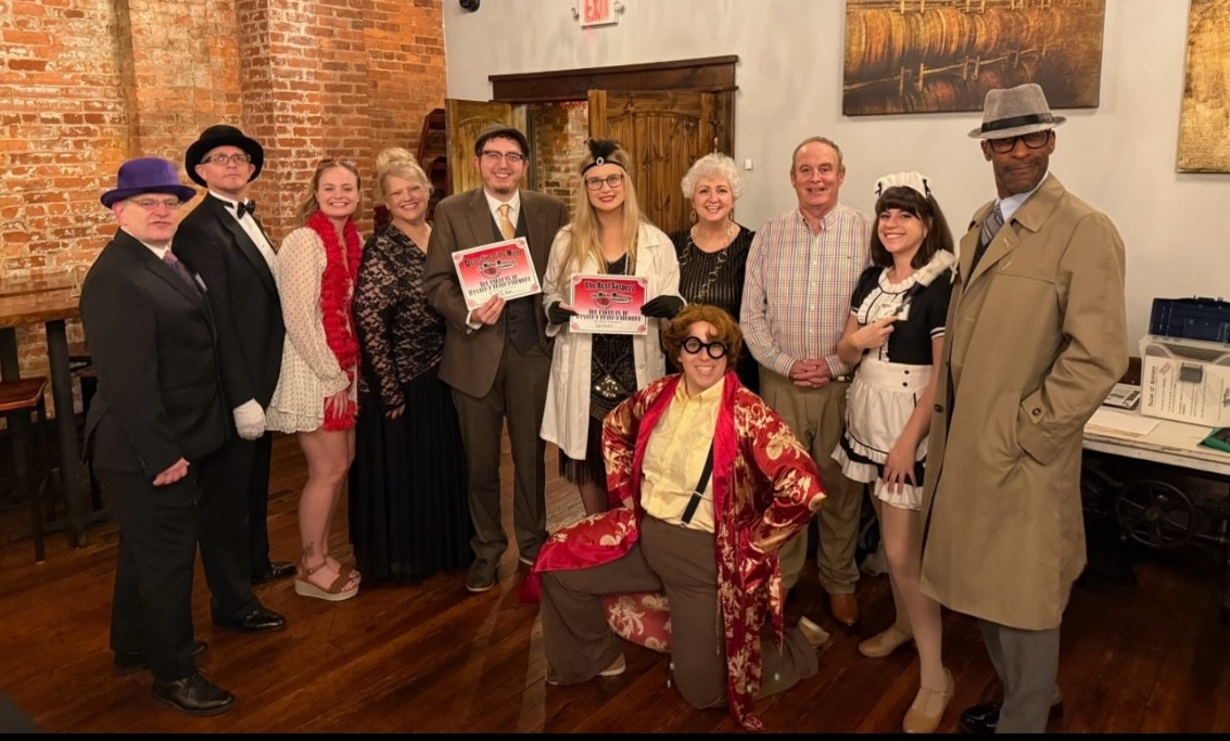 Our Halloween & Great Place To Work celebration at Bare Bones with a Murder Mystery dinner. It was amazing! 