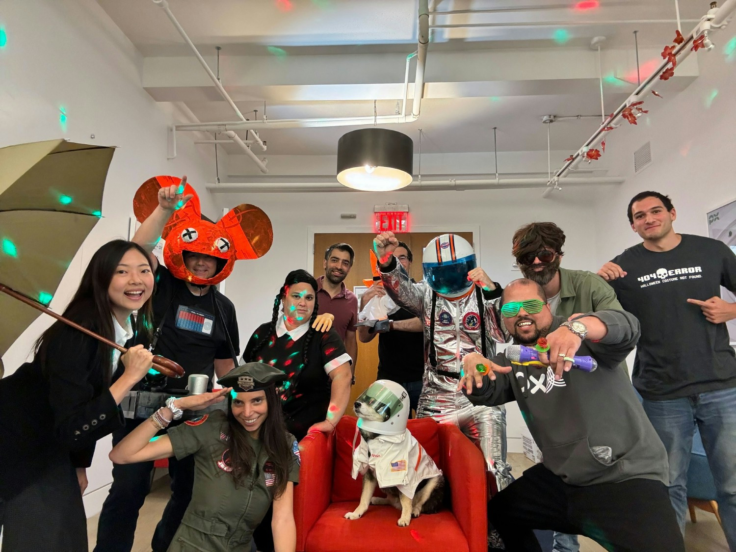 Halloween at the office: where we traded deadlines for dress-up and PowerPoints for props. The costume competition was n