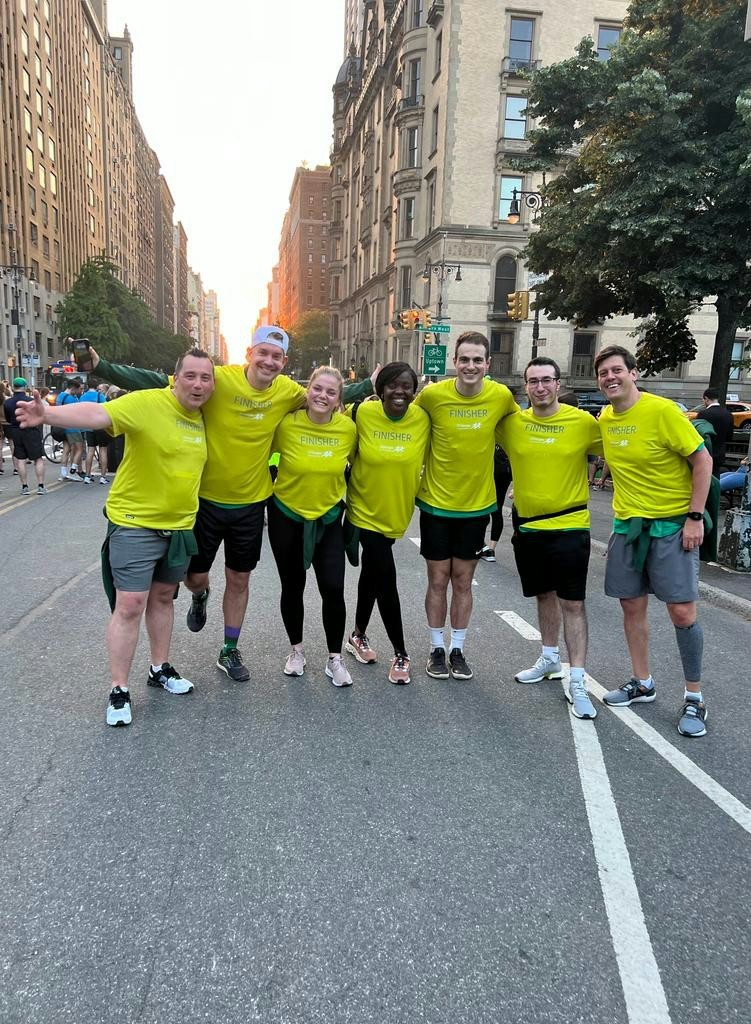 Our NY team participated in the JP Morgan marathon this year as we always do. 