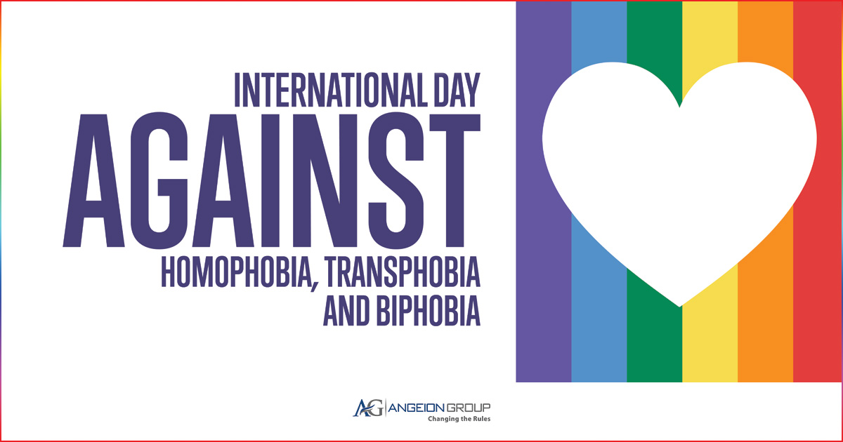 Angeion Group celebrates International Day Against Homophobia, Transphobia, and Biphobia.