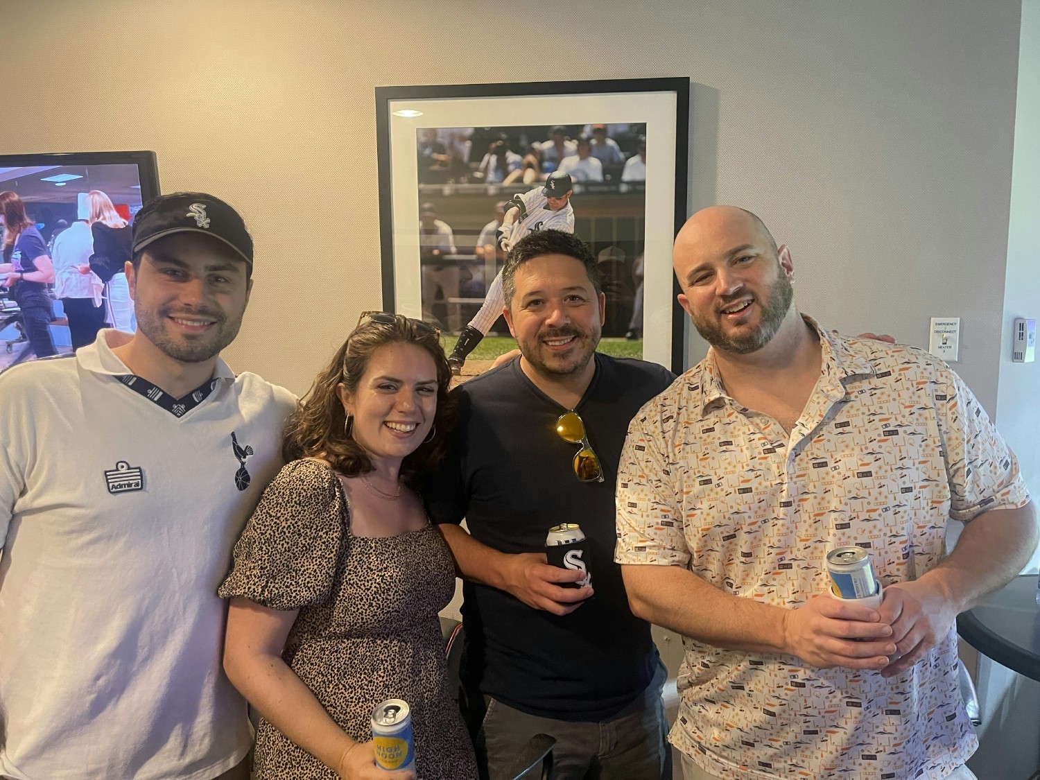 LMG's 2023 Summer: Team cheered at a White Sox game, bonding over baseball in a show of unity and fun!