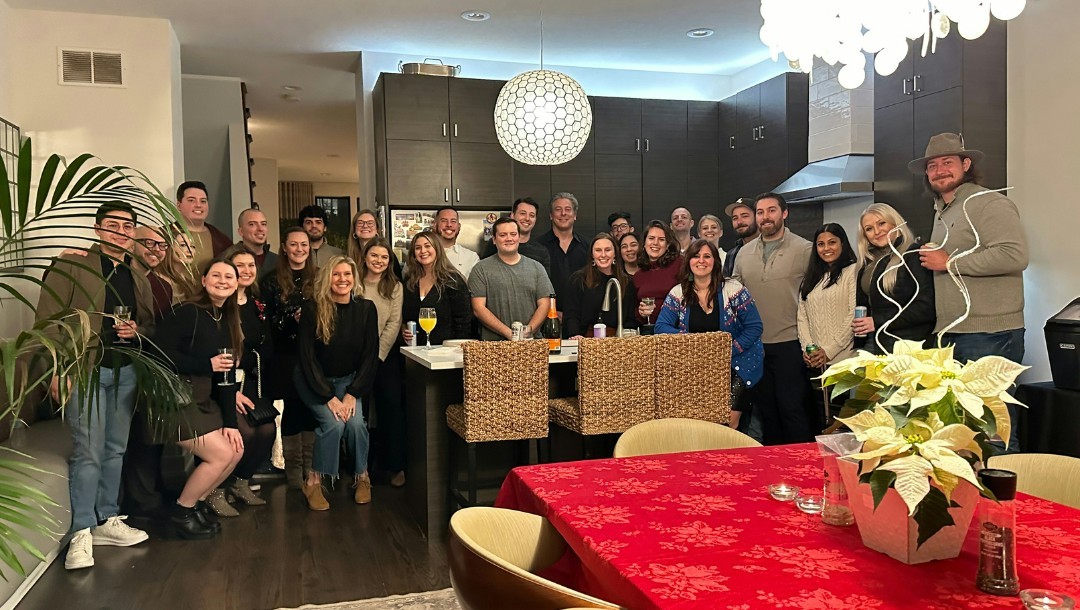 O'Neills' '23 Holiday Bash: LMG staff flew into Chicago for fun, food, and games, bonding to a festive tune!